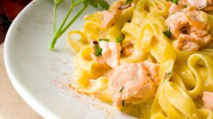 Lachs Pasta