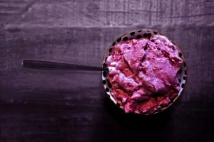 Selbstgemachtes Speiseeis