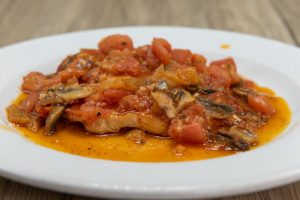 Feuriger Schnitzeltopf
