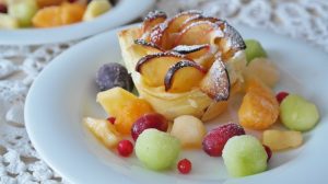 Obstkuchen aus Dosenfrüchten