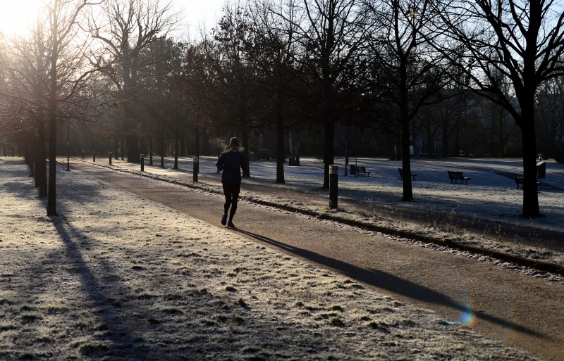 Joggen im Winter