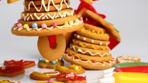 Essbare Weihnachtsdekoration