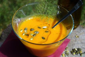 Kürbiskernsuppe nach Hausfrauenart