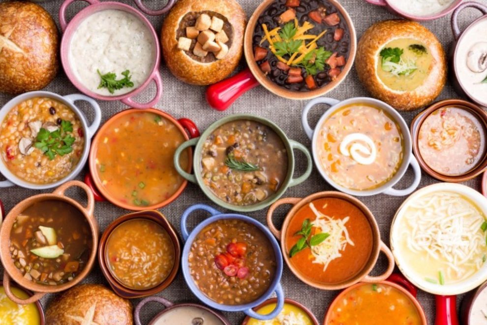 Suppen Rezepte für den Winter.