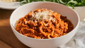 Hausgemachte Bolognese Soße.