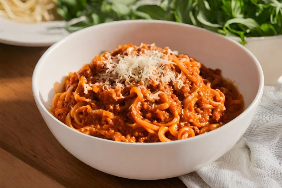 Hausgemachte Bolognese Soße.