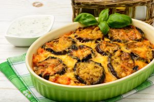 Auberginenauflauf mit Kartoffeln