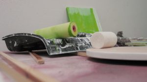Wand streichen